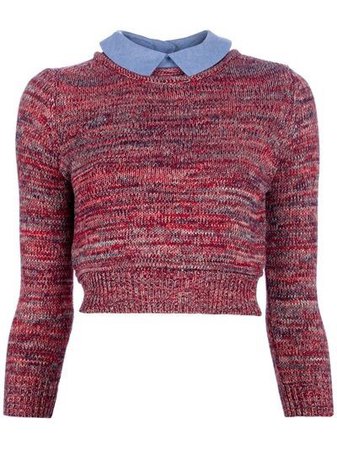 crop knit jumper