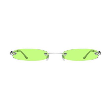 *clipped by @luci-her* Christianah Jones Lime Shady sunglasses
