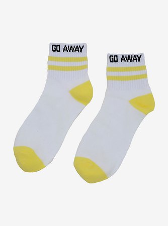 Go Away Ankle Socks