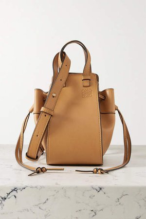 Hammock Mini Leather Shoulder Bag - Tan