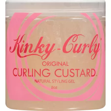Kinky-curly Original Curling Custard Natural Hair Styling Gel - 8oz : Target