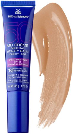 MD Creme Mineral Beauty Balm Broad Spectrum SPF 50 UVA-UVB Sunscreen