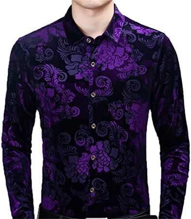 royal purple shirt