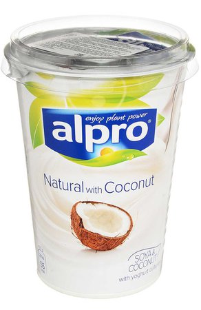 Alpro coconut yogurt