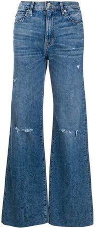 SLVRLAKE Grace wide-leg denim jeans