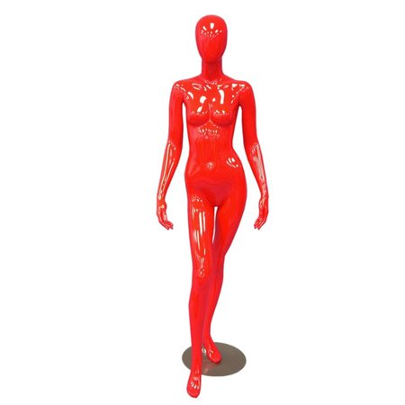 red mannequin