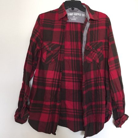 mossimo red flannel