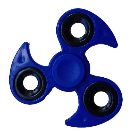 dark blue fidget spinner