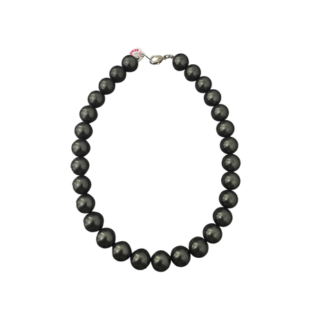 Black pearl necklace : Fruta