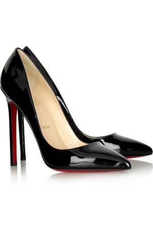 Christian Louboutin Pigalle 120 patent-leather pumps