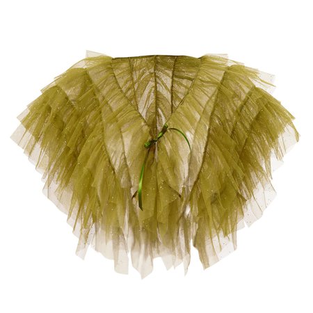 Tulle Bolero Olive Green | By Moumi | Wolf & Badger