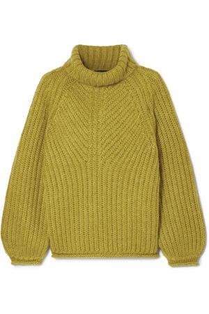 Stine Goya | Nicholas ribbed mohair-blend turtleneck sweater | NET-A-PORTER.COM