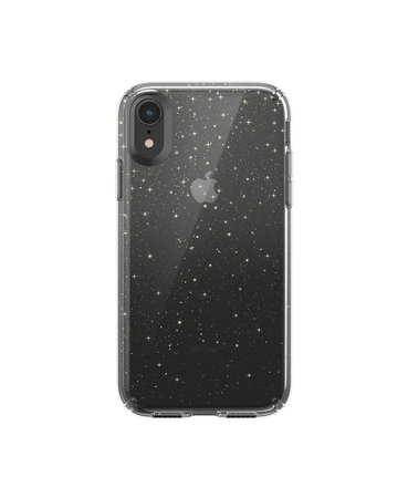 Speck iPhone XR Presidio Clear + Glitter Case