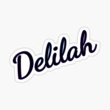 Delilah name plate - Google Search
