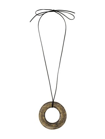 Ben-Amun Ben Amun Disc Pendant Necklace - Necklaces - W8Z20383 | The RealReal