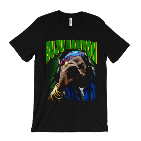 Buju Banton t-shirt - Jamaican reggae dancehall musician - 90s rap vntg tee | eBay