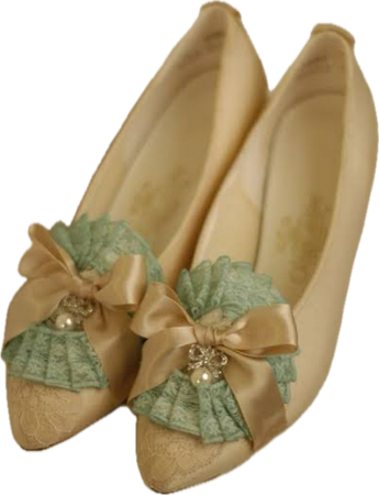 Marie Antoinette aesthetic slippers