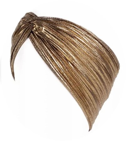 Gold Turban Headwrap