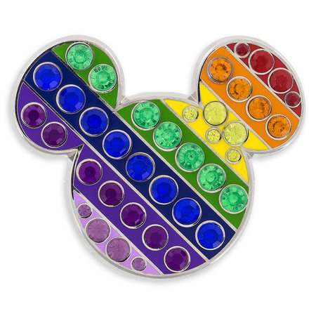 Mickey Mouse Rainbow Icon Pin | shopDisney