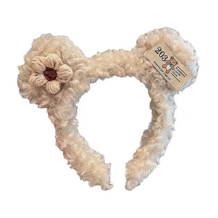 Fashion Flower Cloth Bear Hair Band 1 Piece