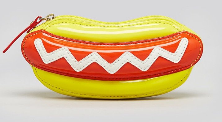 hot dog coin purse