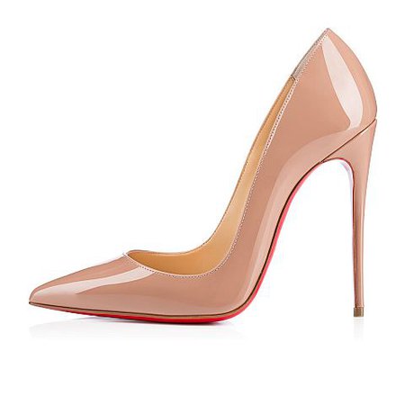 Christian Louboutin - So Kate 120 Nude Patent Leather
