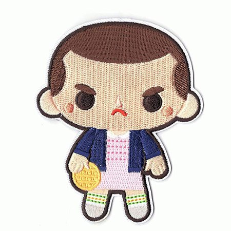 Stranger Things Eleven Iron On Patch: Amazon.ca: Clothing & Accessories