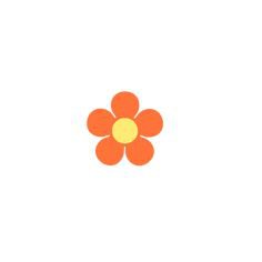 Orange Flower 🧡