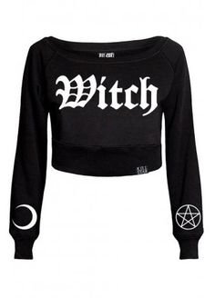 Witch Crop Top Sweater - KILLSTAR