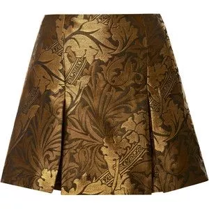 gold leaf skirt