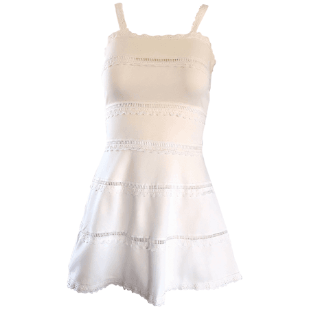 60s White Dress ☃️❄️🌨