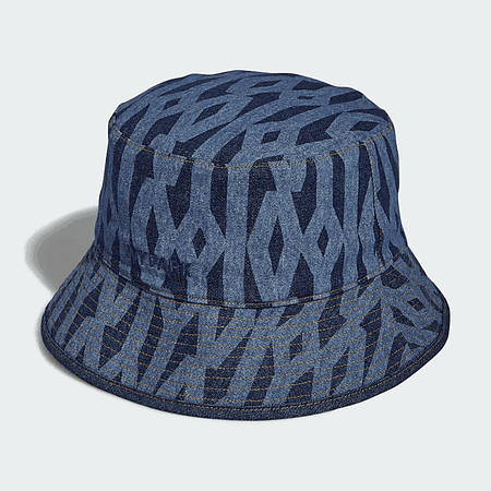 adidas Reversible Monogram Bucket Hat - Blue | adidas US