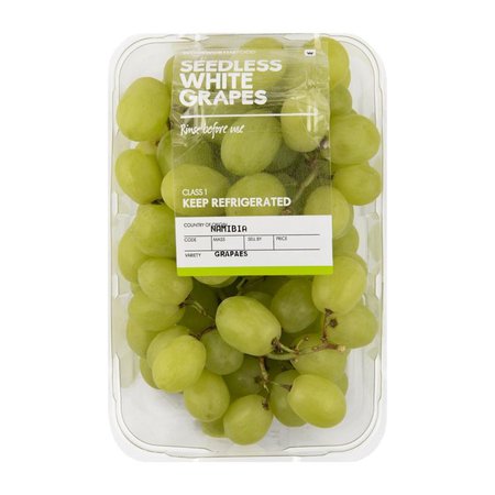 Seedless White Grapes 500g | Woolworths.co.za