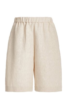 Mare Linen Boy Shorts By Albus Lumen | Moda Operandi