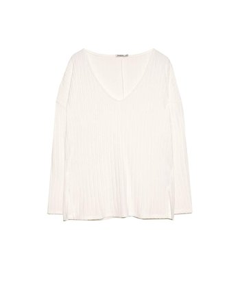 Stradivarius Sweater Without Shoulder