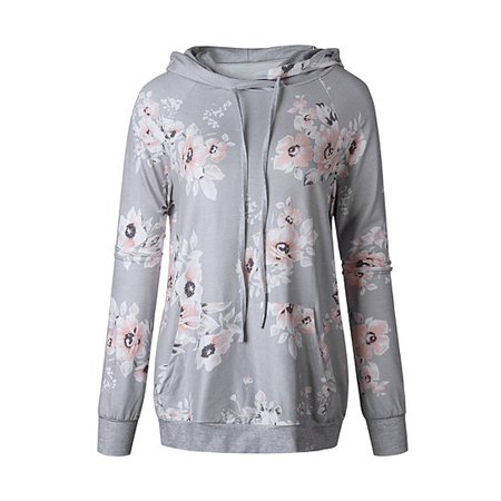 Buy Floral Hoodie by Center Link Media on 55mulberry