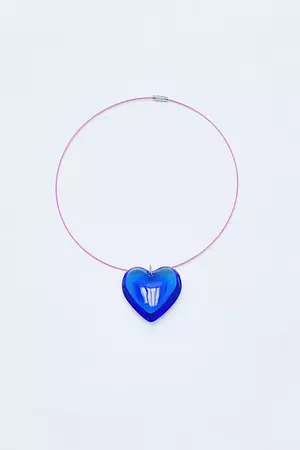 Blo_oberry Heart Baby Necklace