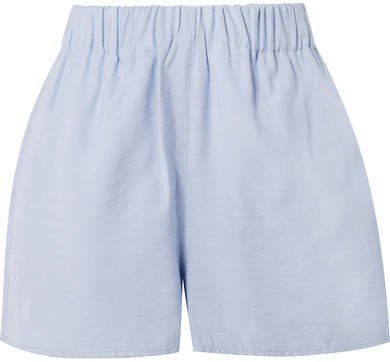 Chambray Shorts - Sky blue