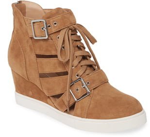 Fave Cutout Wedge Sneaker