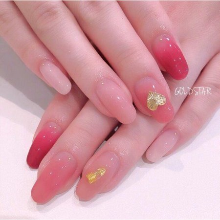 soft pink nail