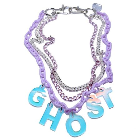TRIXY STARR GHOST NECKLACE – Teen Hearts Clothing - STAY WEIRD