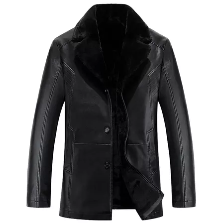 Men leather jackets New arrival Winter brand plus Velvet thick Warm Motorcycle Business Casual Mens Leather Jackets coats-in Faux Leather Coats from Men's Clothing on Aliexpress.com | Alibaba Group