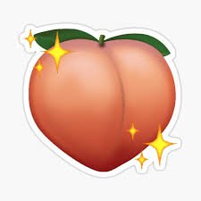 sparkly peach emoji - Google Search