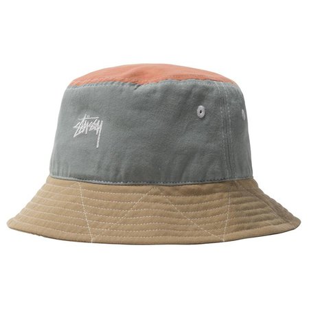 Wide Brim Color Block Bucket Hat | Stüssy