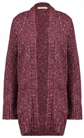 KNITTED burgundy cardigan - Google Search