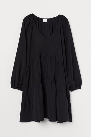 A-line dress - Black - Ladies | H&M GB