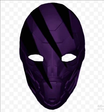 Recolored Custom Sci Fi Tactical Mask