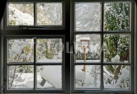 house window with snow - Google Search