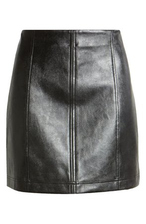 Tinsel Faux Leather Miniskirt | Nordstrom
