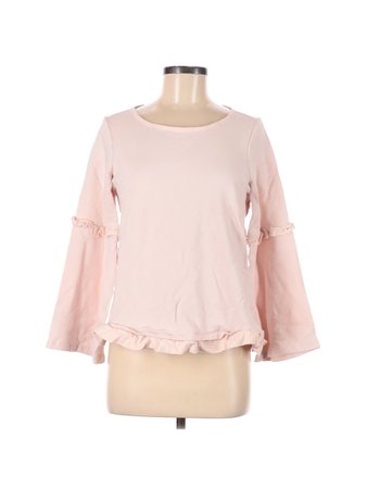 Crown & Ivy light Pink pop kei cult party kei Long Sleeve Top Size M - 77% off | thredUP